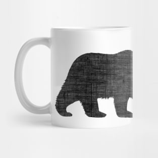 Grizzly Bear Silhouette(s) Mug